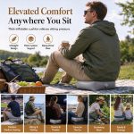 🛋️Portable Inflatable Concert Cushion – Lightweight, Waterproof Outdoor Seat Pad